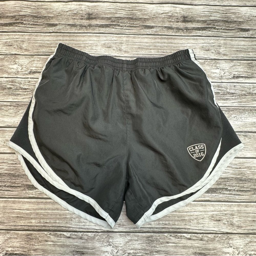 Women's Class of 2016 Running Shorts Black & White Medium Athletic